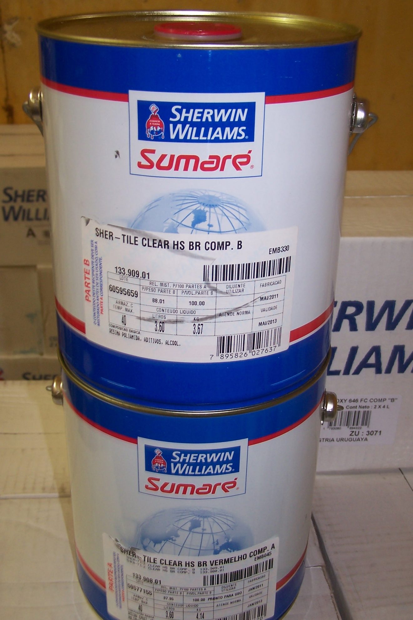 Primer Epoxy P/Hormigón Sher Tile Clear TecnoStore Pinturerías